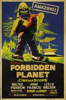 Forbidden Planet movie poster (1956) t-shirt #MOV_33e5adb5