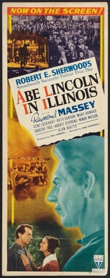 Abe Lincoln in Illinois movie poster (1940) tote bag