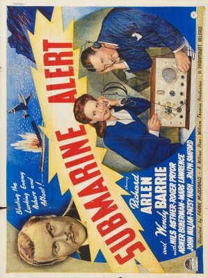 Submarine Alert movie poster (1943) hoodie