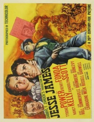 Jesse James movie poster (1939) calendar