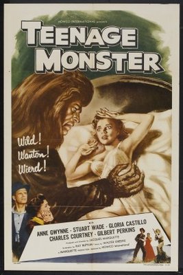 Teenage Monster movie poster (1958) tote bag