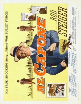 Al Capone movie poster (1959) mouse pad