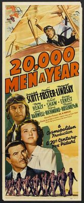 20,000 Men a Year movie poster (1939) mouse pad