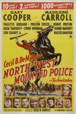 North West Mounted Police movie poster (1940) mouse pad