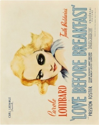 Love Before Breakfast movie poster (1936) tote bag