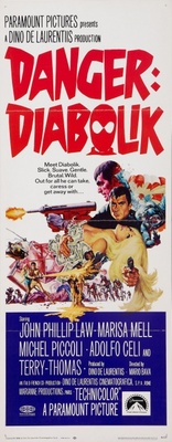 Diabolik movie poster (1968) mouse pad