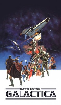 Battlestar Galactica movie poster (1978) tote bag