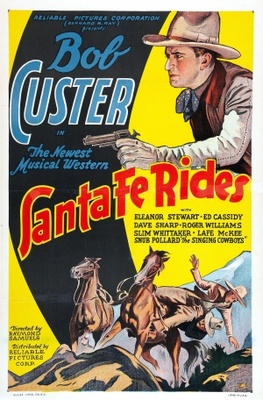 Santa Fe Rides movie poster (1937) Poster MOV_34ec7128