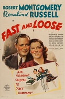 Fast and Loose movie poster (1939) Longsleeve T-shirt #1213675