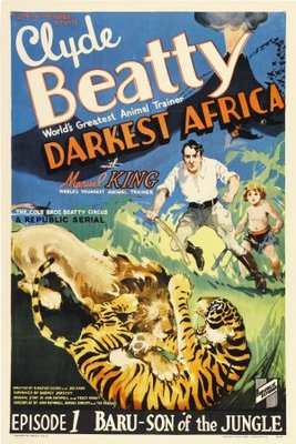 Darkest Africa movie poster (1936) Longsleeve T-shirt
