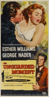 The Unguarded Moment movie poster (1956) calendar