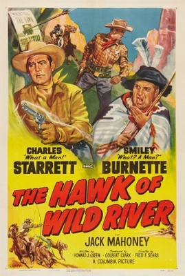 The Hawk of Wild River movie poster (1952) mug
