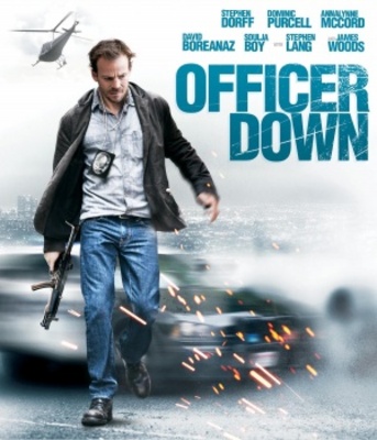 Officer Down movie poster (2012) Longsleeve T-shirt