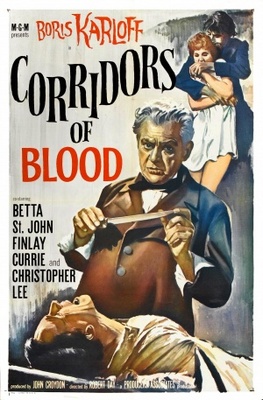 Corridors of Blood movie poster (1958) calendar