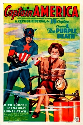 Captain America movie poster (1944) calendar
