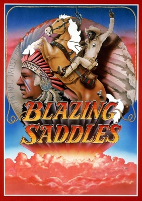 Blazing Saddles movie poster (1974) mouse pad