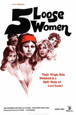 Five Loose Women movie poster (1974) calendar