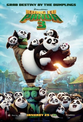 Kung Fu Panda 3 movie poster (2016) Mouse Pad MOV_35d2d792