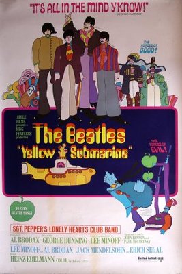 Yellow Submarine movie poster (1968) Sweatshirt
