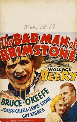 The Bad Man of Brimstone movie poster (1937) poster