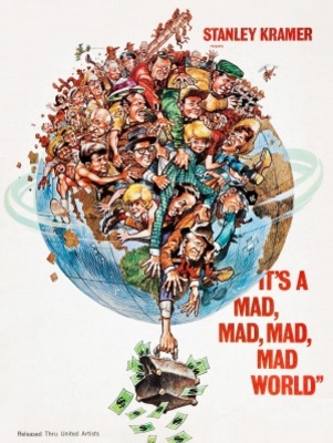 It's a Mad Mad Mad Mad World movie poster (1963) mouse pad