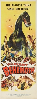 Behemoth, the Sea Monster movie poster (1959) tote bag