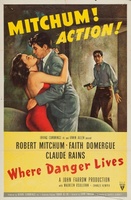 Where Danger Lives movie poster (1950) t-shirt #MOV_36ebc7a9