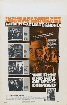 The Rise and Fall of Legs Diamond movie poster (1960) poster