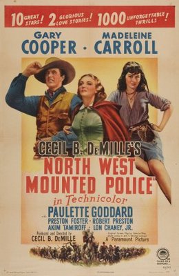 North West Mounted Police movie poster (1940) poster