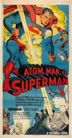Atom Man Vs. Superman movie poster (1950) t-shirt #MOV_371f1959