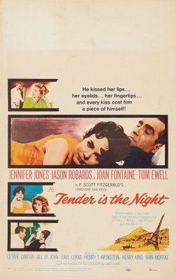 Tender Is the Night movie poster (1962) calendar