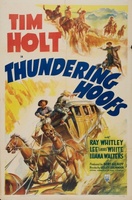 Thundering Hoofs movie poster (1942) Mouse Pad MOV_3736fe8d