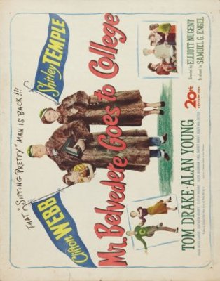 Mr. Belvedere Goes to College movie poster (1949) poster