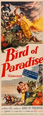 Bird of Paradise movie poster (1951) poster