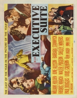 Executive Suite movie poster (1954) Poster MOV_3782e853
