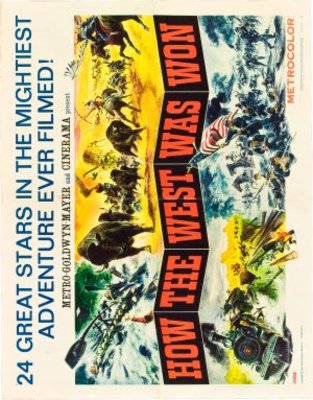 How the West Was Won movie poster (1962) Poster MOV_37897d00