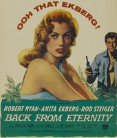Back from Eternity movie poster (1956) Sweatshirt #652587
