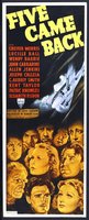 Five Came Back movie poster (1939) t-shirt #MOV_37a01e10