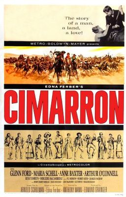 Cimarron movie poster (1960) poster