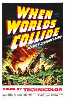 When Worlds Collide movie poster (1951) calendar