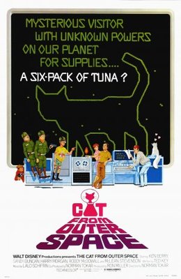 The Cat from Outer Space movie poster (1978) poster