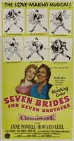 Seven Brides for Seven Brothers movie poster (1954) Tank Top #694713