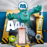 Monsters Inc movie poster (2001) Mouse Pad MOV_38062a69