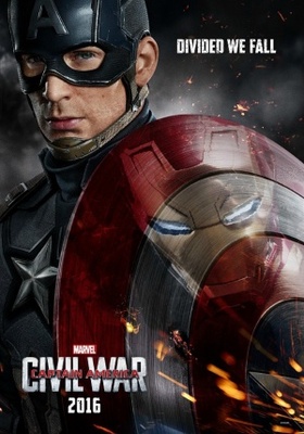 Captain America: Civil War movie poster (2016) Longsleeve T-shirt
