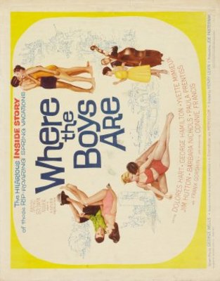 Where the Boys Are movie poster (1960) Poster MOV_383e7d7c