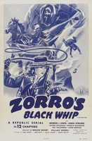 Zorro's Black Whip movie poster (1944) t-shirt #MOV_386e99a7