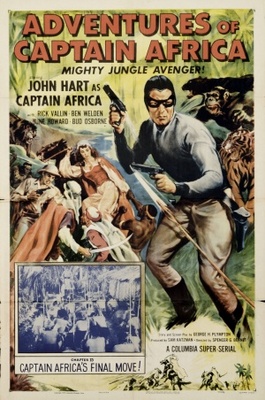 Adventures of Captain Africa, Mighty Jungle Avenger! movie poster (1955) calendar