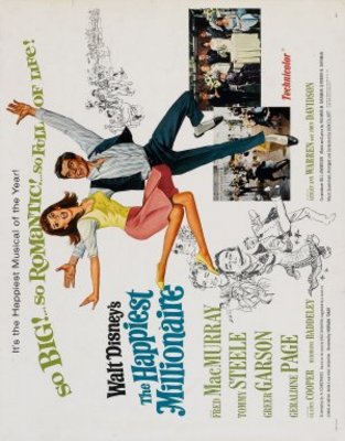 The Happiest Millionaire movie poster (1967) poster