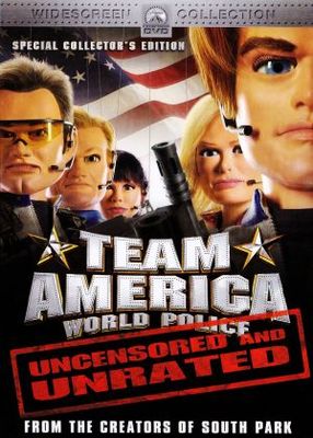 Team America: World Police movie poster (2004) mouse pad