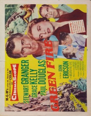 Green Fire movie poster (1954) poster